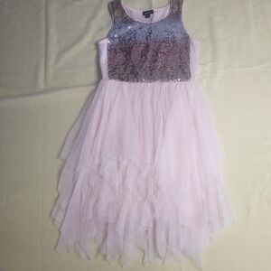 Zhenzi Pink Dress with Sequins